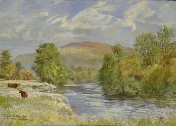 River Spey, Kinrara, 1989